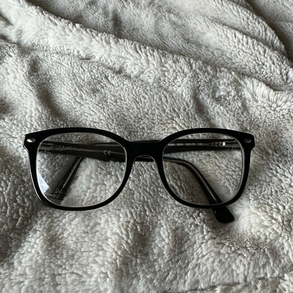 Ray Ban Butterfly Shape RB5285 Polished Black Eyeglasses Sz 53 19-145 main image 6